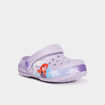 Sabots de plage Reine des neiges mauve fille