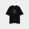 T-shirt manches courtes coton Pink Floyd noir homme