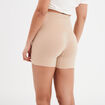 Cycliste gainant sans couture beige femme