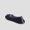 Chaussons ballerines Isotoner bleu marine femme
