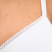 Soutien-gorge corbeille embo&icirc;tant blanc femme grande taille