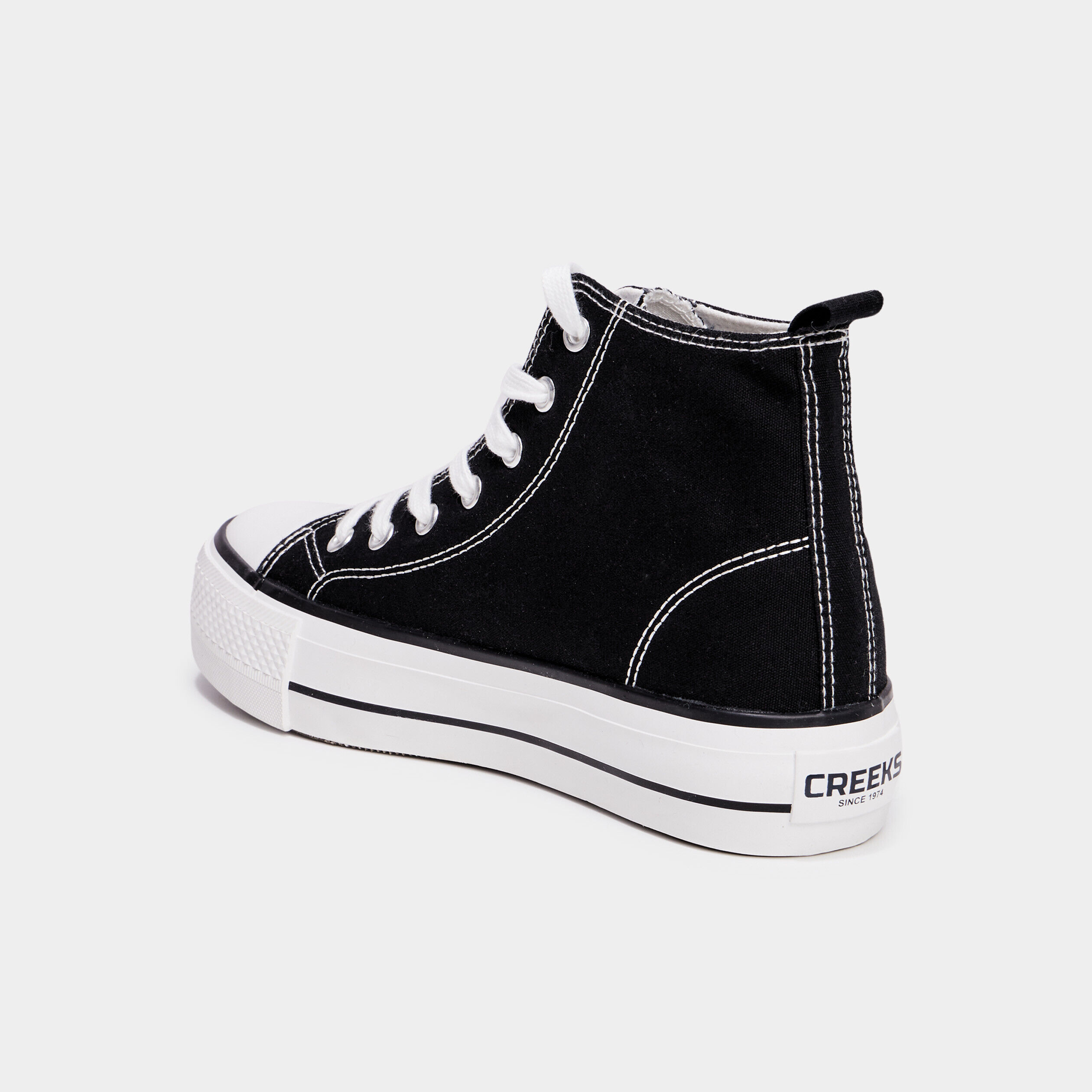 Basket femme pas cher noir clearance