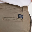 Pantalon chino slim stretch vert olive homme