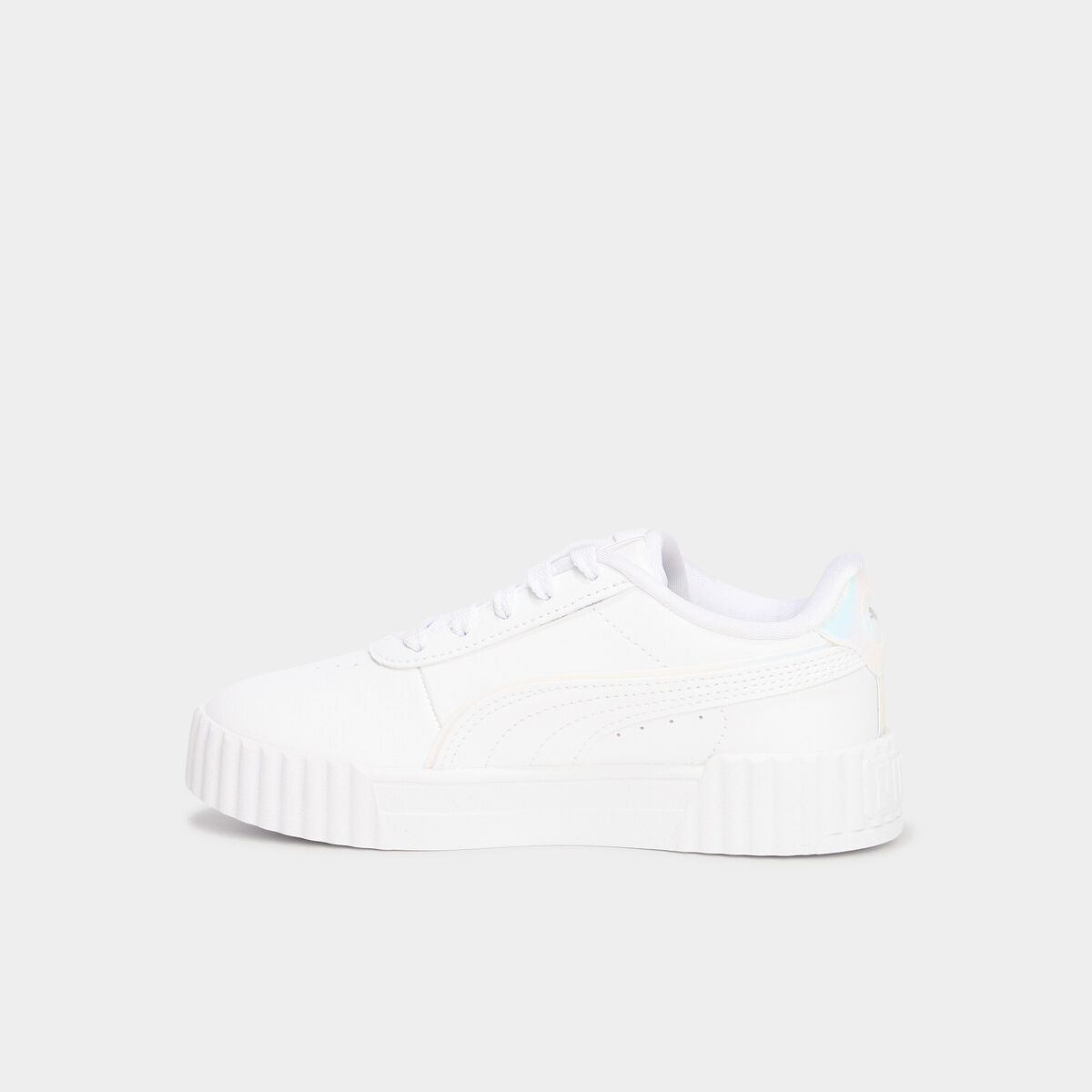 Tennis basses &agrave; lacets Puma mauve fille
