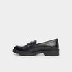 Mocassins semelle épaisse crantée noir femme