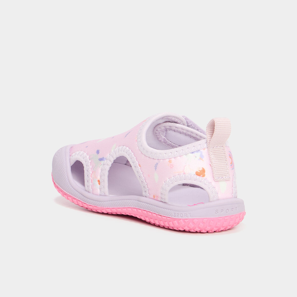 Sandales de plage multicolore b&eacute;b&eacute; fille