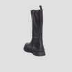 Bottes crant&eacute;es noir fille