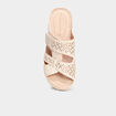 Sandales perforations Confortissimo blanc femme