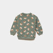 Ensemble 2 pi&egrave;ces sweat et pantalon vert kaki b&eacute;b&eacute; gar&ccedil;on