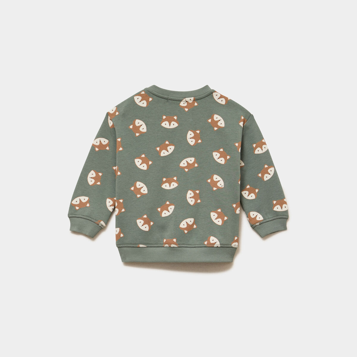 Ensemble 2 pi&egrave;ces sweat et pantalon vert kaki b&eacute;b&eacute; gar&ccedil;on