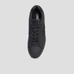 Tennis basses à lacets noir homme