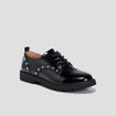 Derbies avec clous noir fille