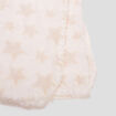 Couverture effet velours avec doudou taupe bébé
