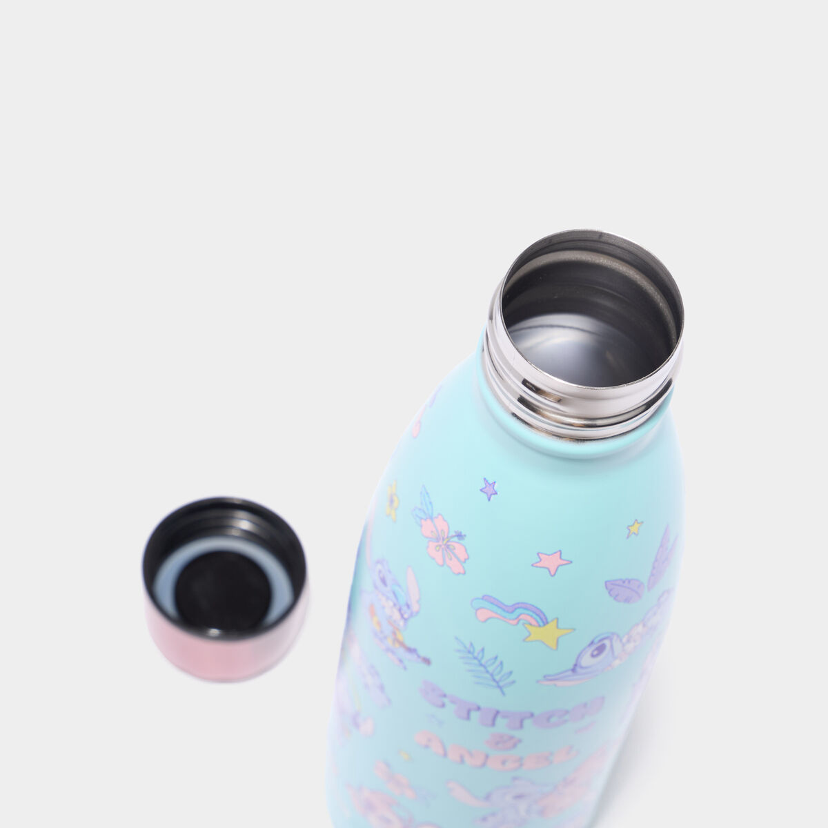 Gourde aluminium Stitch multicolore mixte