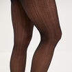 Collants semi-transparents 30D noir femme