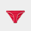 Bas de maillot de bain rouge femme