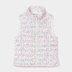 Doudoune sans manches col montant Creeks beige fille