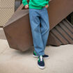 Jeans relaxed Creeks denim stone homme