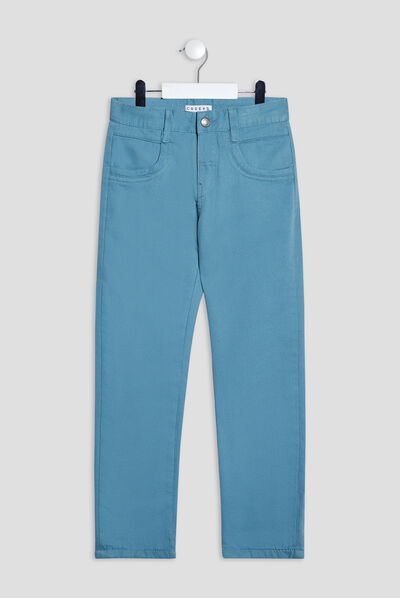 Pantalon straight bleu clair garçon