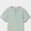 T-shirt manches courtes vert pastel gar&ccedil;on