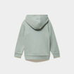 Sweat hoodie 1 poche Kappa vert clair gar&ccedil;on