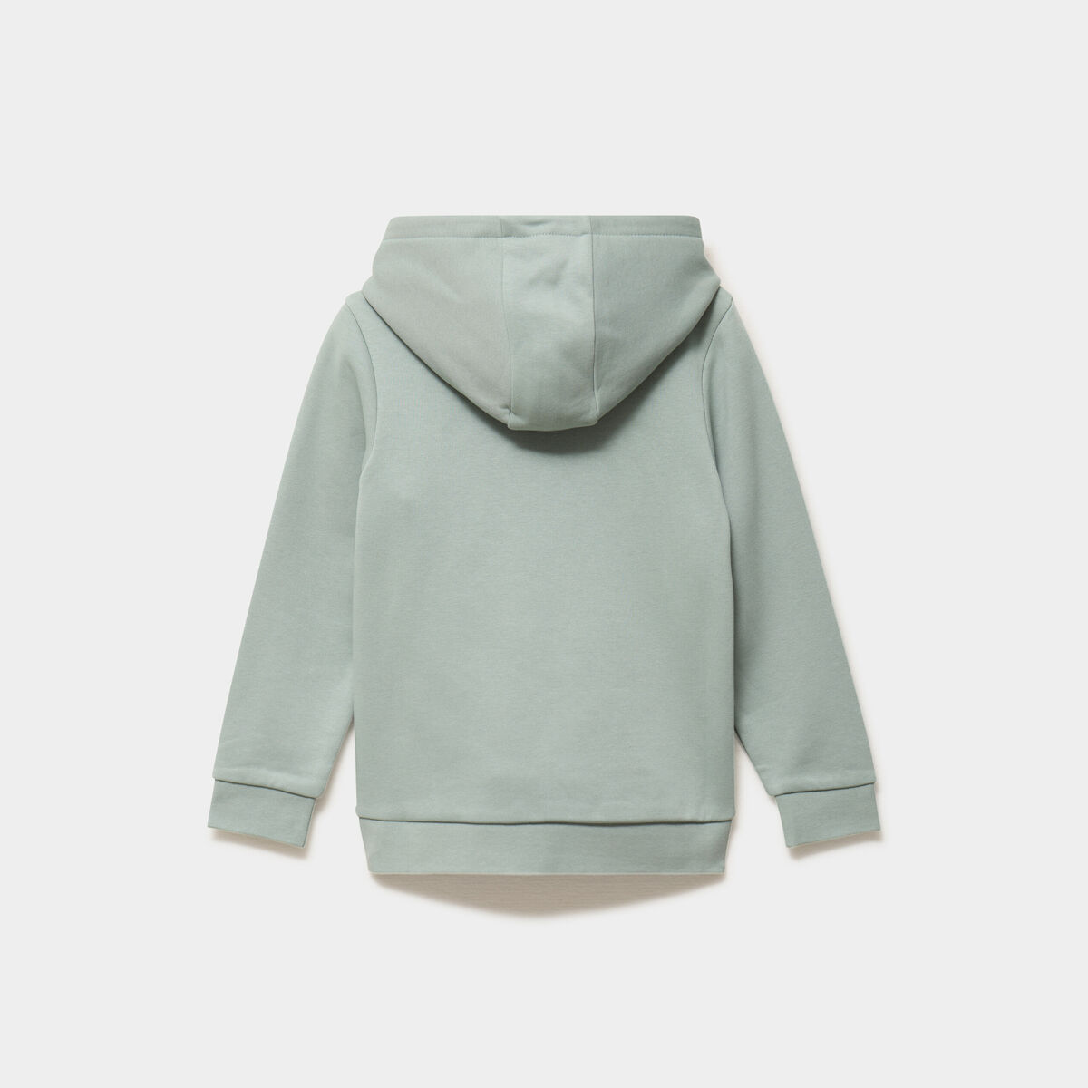 Sweat hoodie 1 poche Kappa vert clair gar&ccedil;on