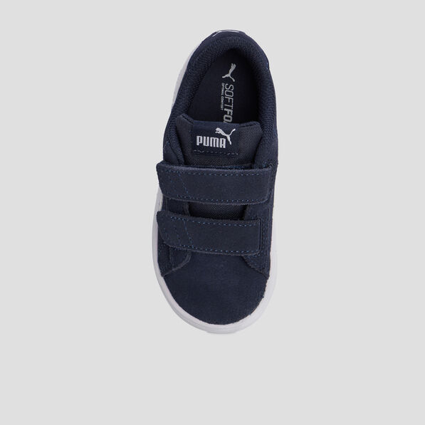 Tennis à scratchs Smash V2 SD Puma bleu marine garçon