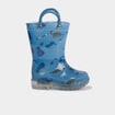 Bottes de pluie lumineuses bleu b&eacute;b&eacute; gar&ccedil;on