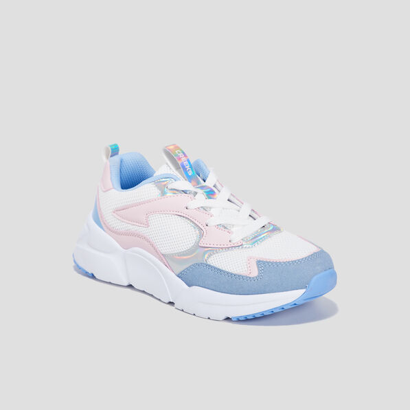 Baskets running à lacets Creeks bleu fille