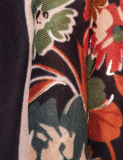 Foulard multicolore femme
