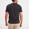 T-shirt col rond manches courtes Liberto gris foncé homme