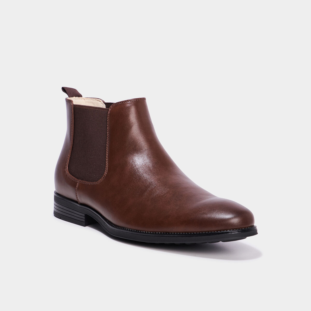 Bottines chelsea marron homme