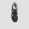 Baskets running à lacets noir homme