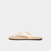 Tongs de plage détails tressés sable femme