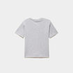 T-shirt oversize manches courtes coton gris gar&ccedil;on