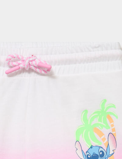 Short taille &eacute;lastiqu&eacute;e coton Stitch multicolore fille