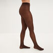 Lot 2 collants 40D marron femme