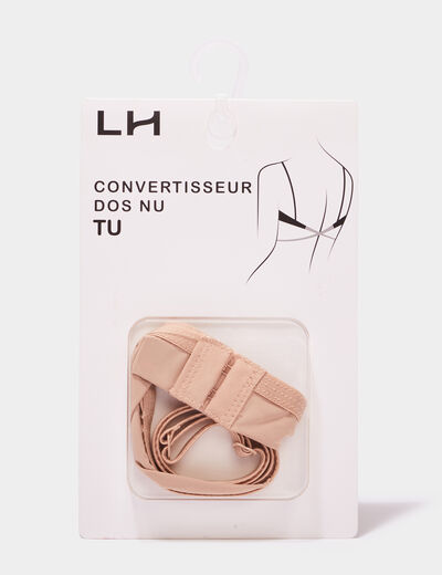 Convertisseur dos nu soutien-gorge beige femme