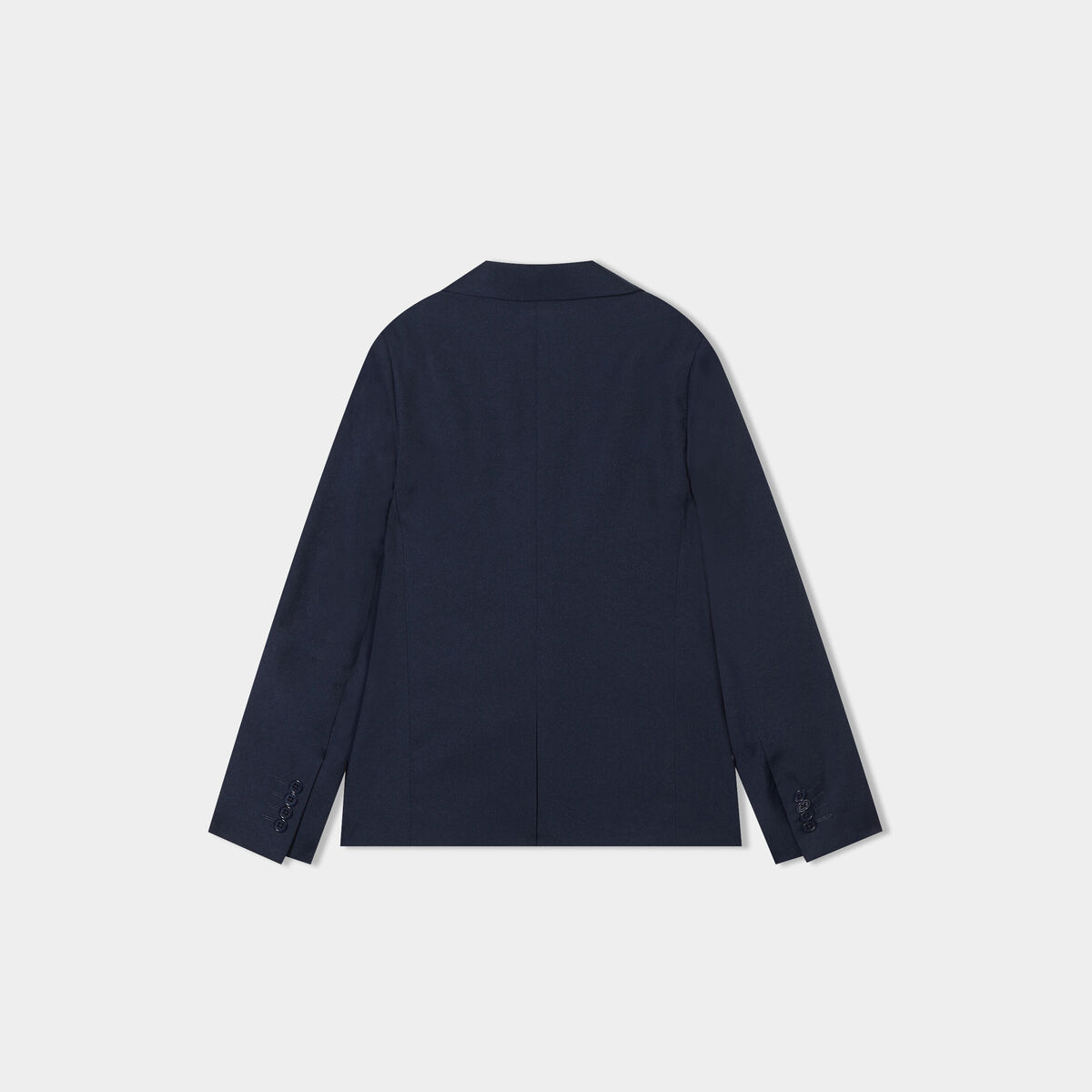 Veste blazer c&eacute;r&eacute;monie boutonn&eacute;e bleu marine gar&ccedil;on