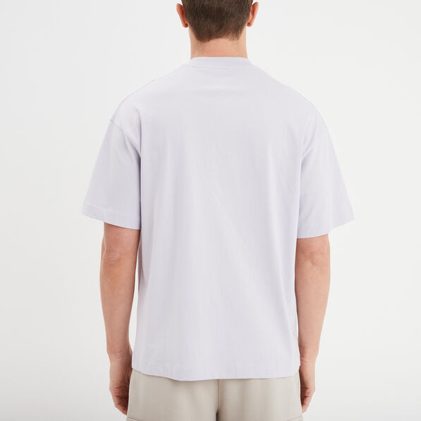 T-shirt oversize manches courtes Liberto parme homme