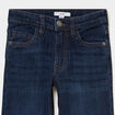 Jeans regular 5 poches coton bleu gar&ccedil;on