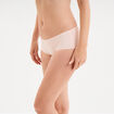 Shorty microfibre sans coutures rose clair femme
