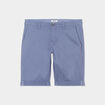 Short chino slim Creeks bleu gris homme