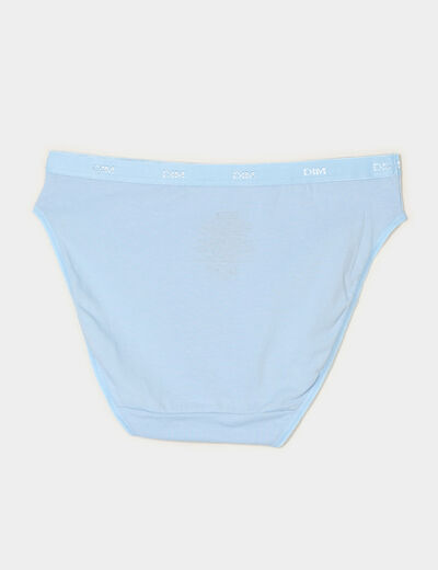 Lot 3 culottes coton bleu femme