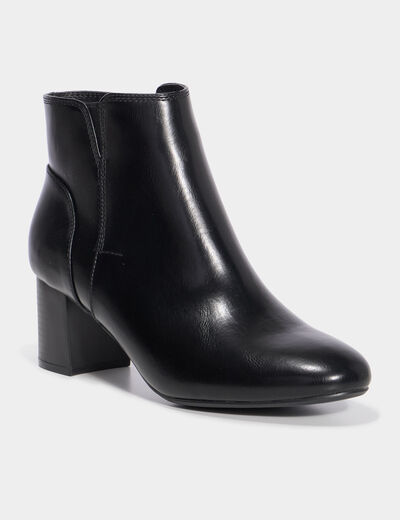 Boots talons noir femme