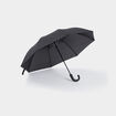 Parapluie canne pliable noir mixte