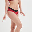 Shorty en micro dentelle rouge femme