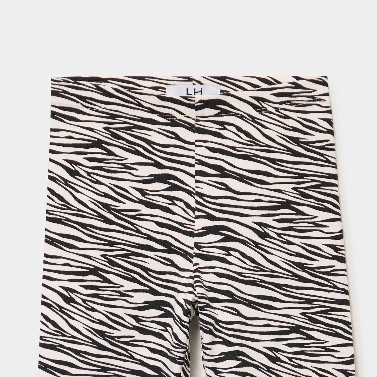 Legging 3/4 &eacute;lastiqu&eacute; coton ecru fille