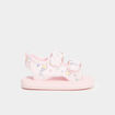 Sandales à scratchs multicolore bébé fille
