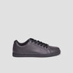 Tennis basses &agrave; lacets noir homme